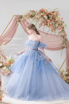 Lulu felice ﾙﾙﾌｪﾘｰﾁｪ最新作　【LU-1023blue】 6月末入荷予定　GW先行試着会有り