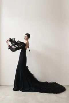 チュールボリュームロングスリーブ　つけ袖