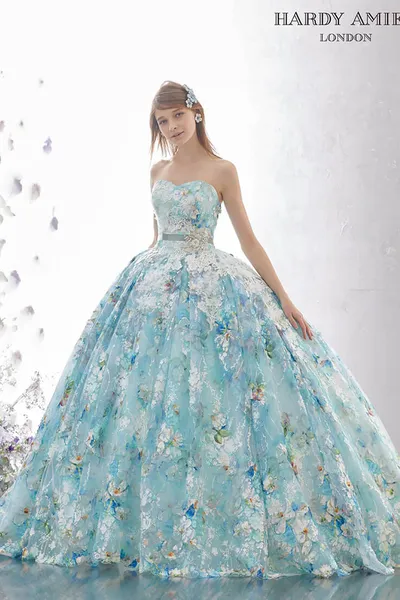 人気ランキング 青 ブルー系のウェディングドレス Byみんなのウェディング