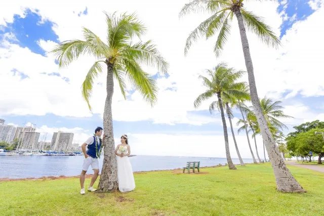 アロハルさんのロイヤルカイラハワイサロンの前撮り フォトウェディングの口コミ みんなのウェディング