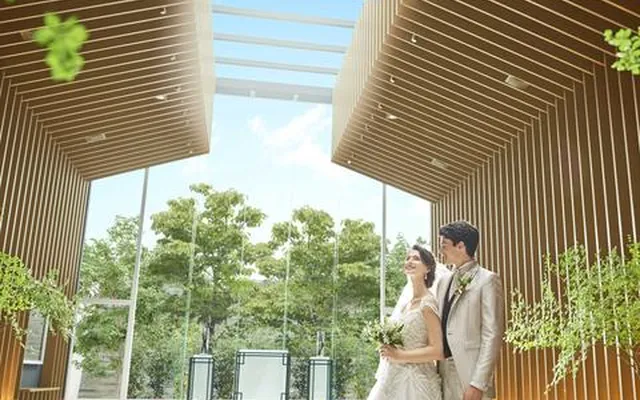 ザ リーヴス プレミアムテラスで結婚式 みんなのウェディング