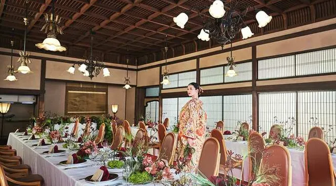 和装も洋装も映える多彩な披露宴会場