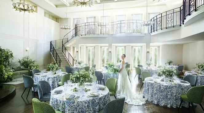 デザインの異なる３つの会場からセレクト