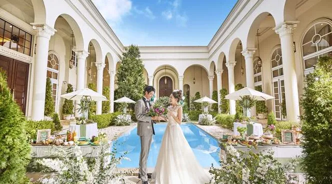 2つの邸宅から選べる！完全貸切のハウスウェディング