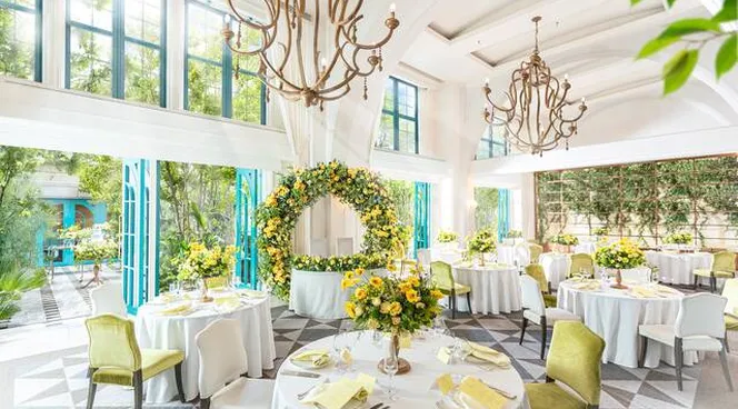 スタイルの異なる5つのパーティ会場