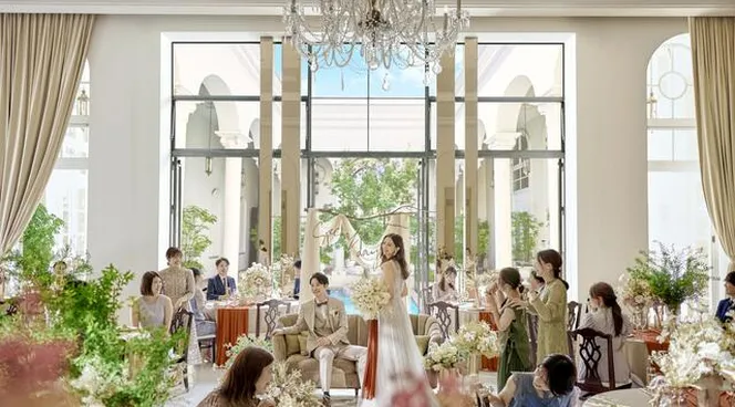 ふたりの好みに合わせて会場をコーディネート