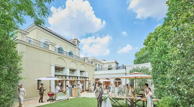 選べる２つの貸切りガーデン付邸宅で幸せ溢れる一日を