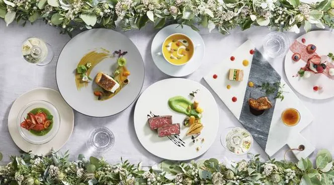 季節のコース　（メニュー一例）