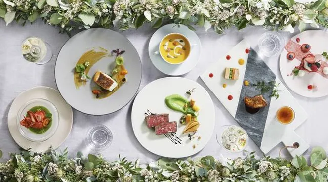 季節のコース　（メニュー一例）