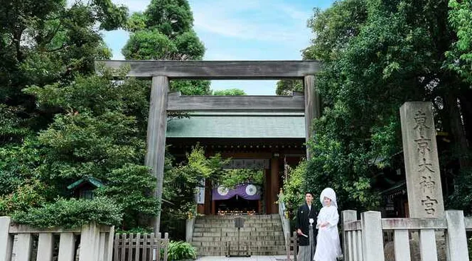 縁結びの神様に見守られ厳かで温かな和の婚儀