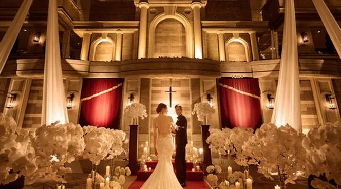 オリジナル音楽挙式「アトリウムラウンジ」