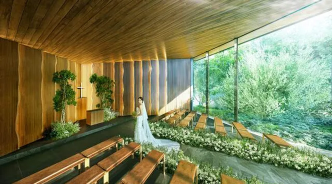 2026年9月リニューアル【光と森のチャペル】