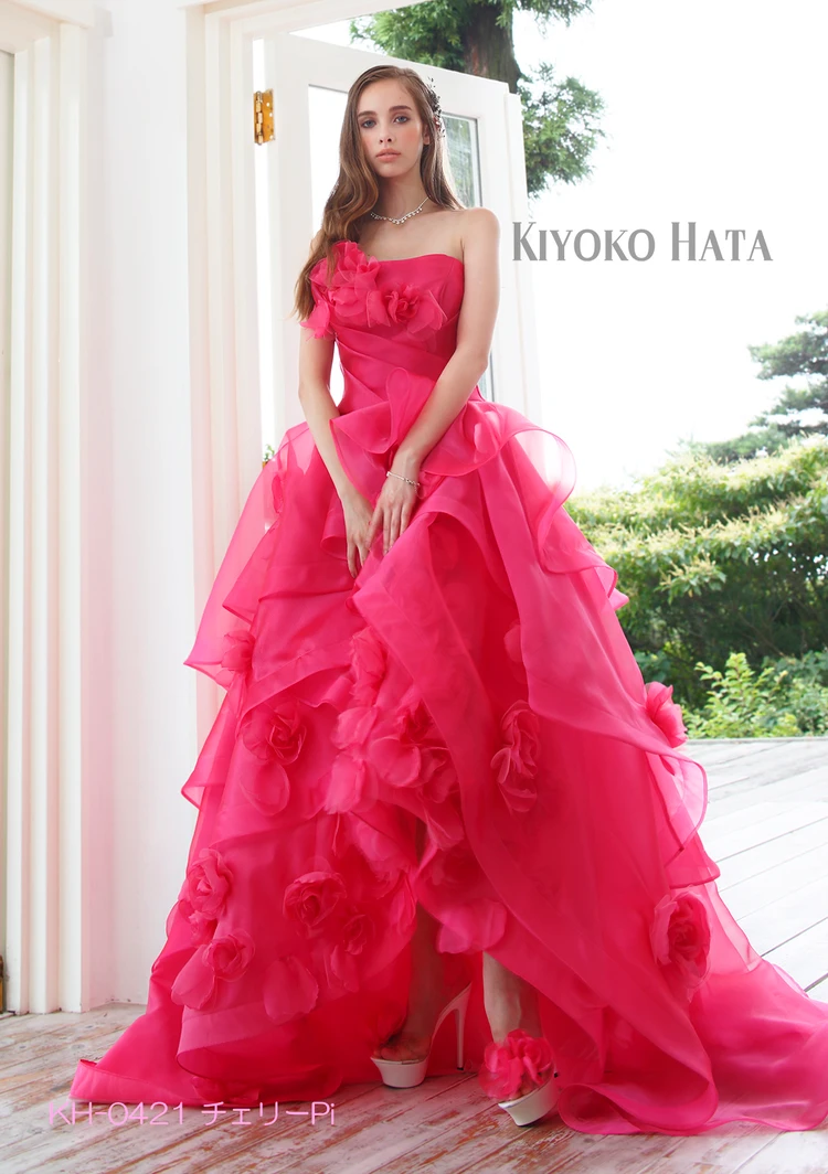 KH-0421 cherry｜KIYOKO HATA(キヨコハタ)のウェディングドレス
