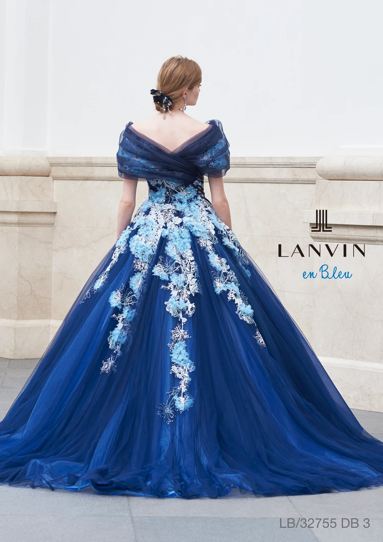 LB/32755 darkblue｜LANVIN en Bleu(ランバン オン ブルー)の
