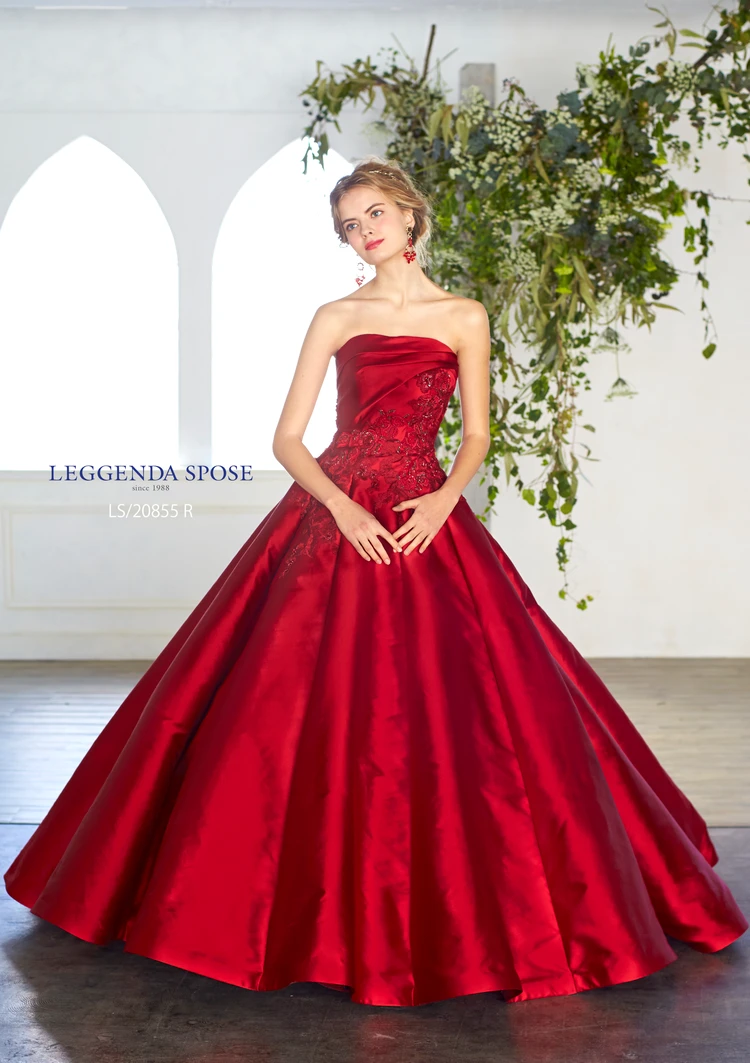 LS/20855 red｜LEGGENDA SPOSE(レジェンダ スポーゼ)のウェディングドレス