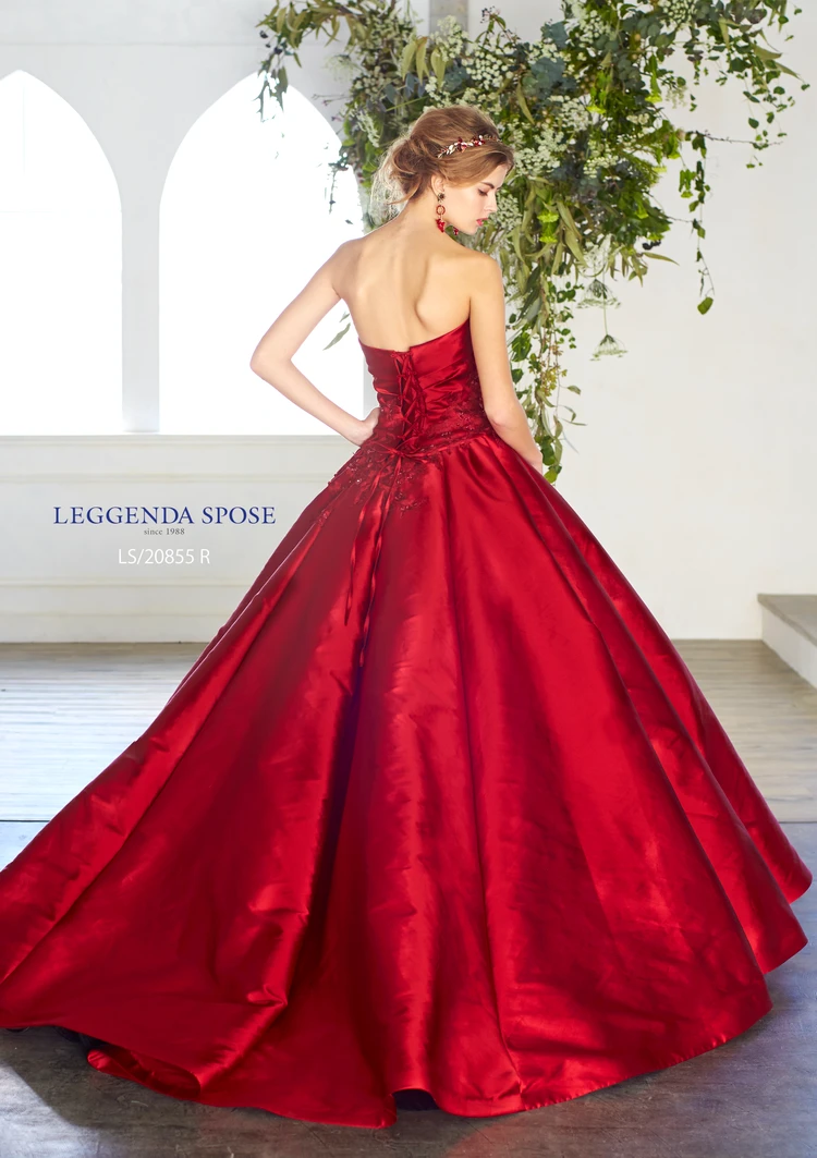 LS/20855 red｜LEGGENDA SPOSE(レジェンダ スポーゼ)のウェディングドレス