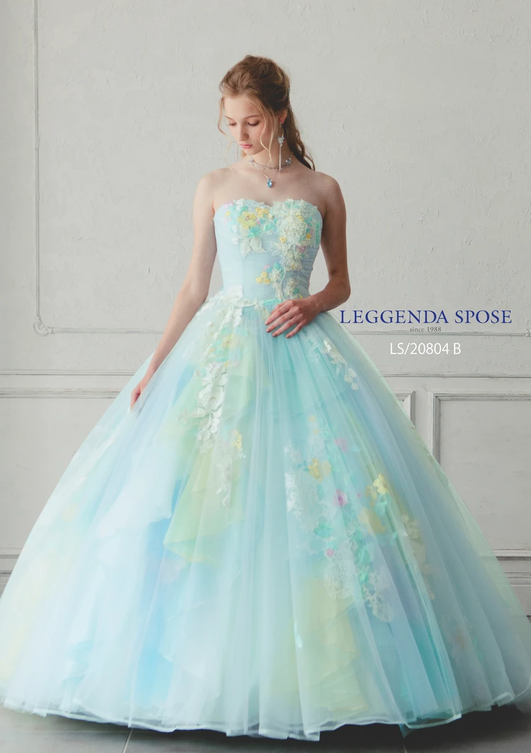 LS/20804 blue｜LEGGENDA SPOSE(レジェンダ スポーゼ)のウェディングドレス