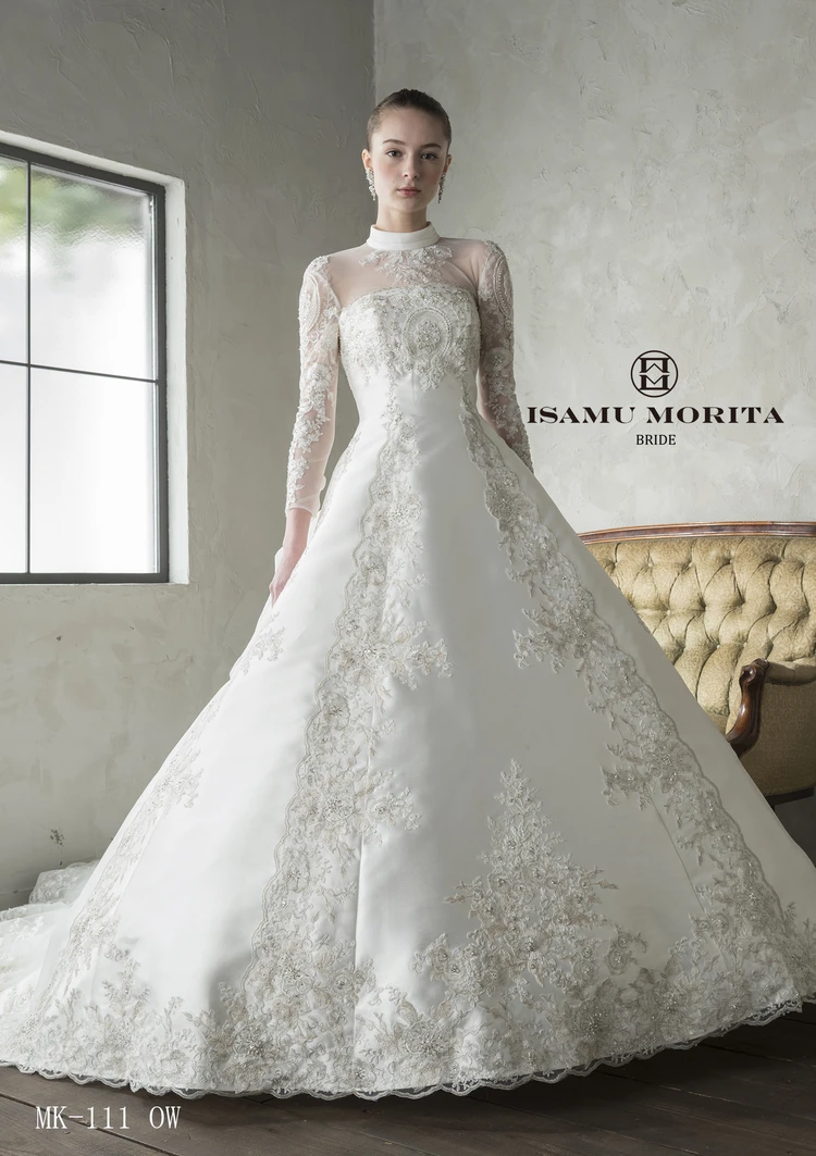 MK-111｜ISAMU MORITA BRIDE(イサムモリタブライド)のウェディングドレス