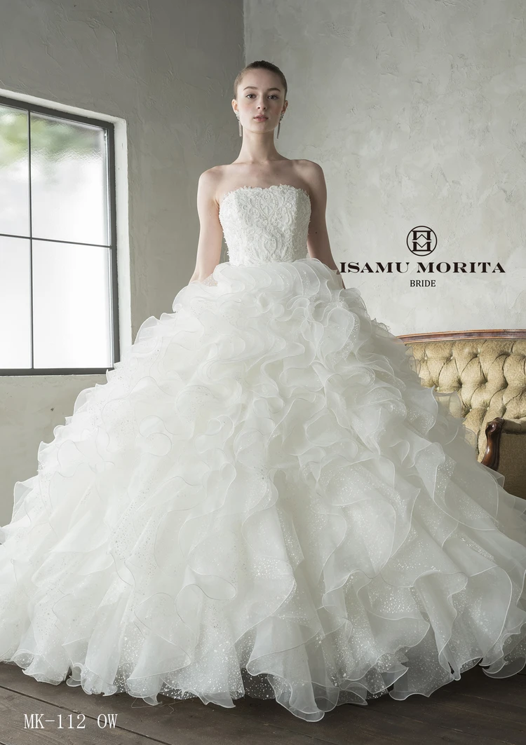 MK-112｜ISAMU MORITA BRIDE(イサムモリタブライド)のウェディングドレス