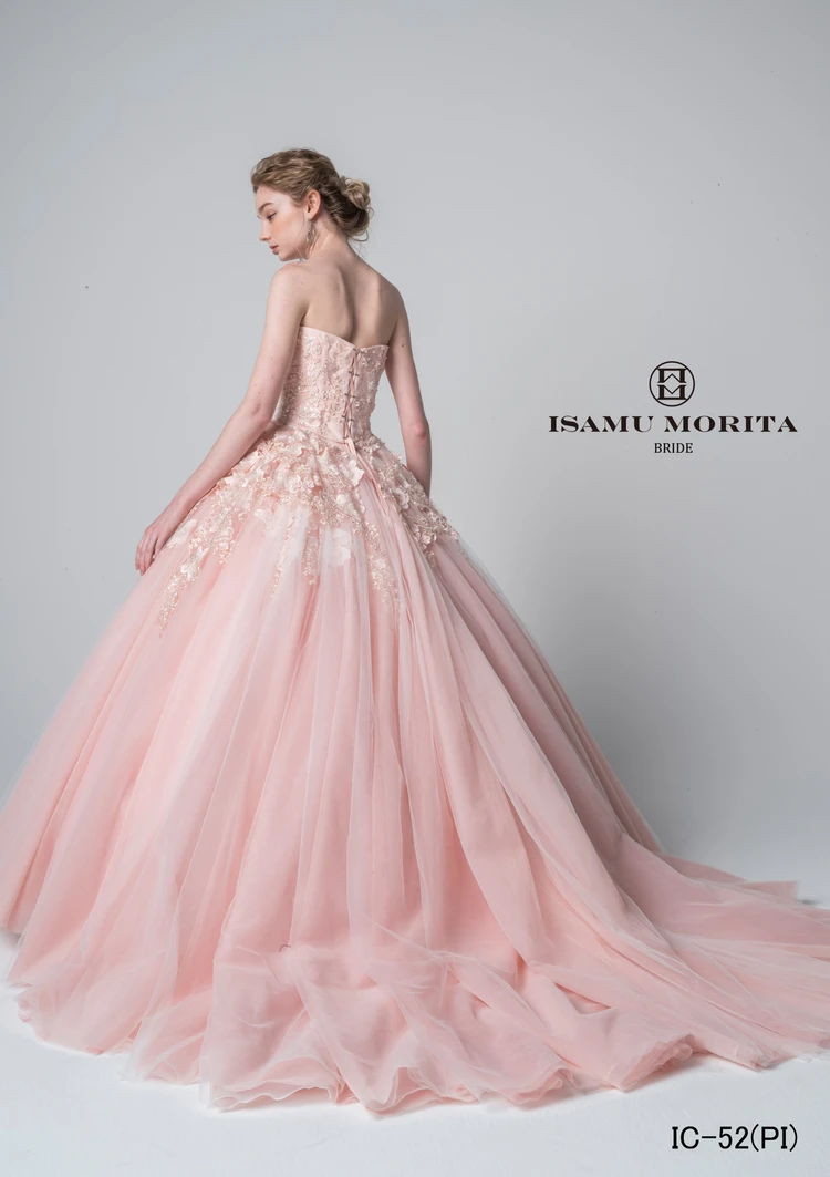 IC-52 pink｜ISAMU MORITA BRIDE(イサムモリタブライド)のウェディング