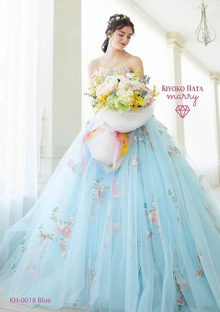 KH-0018 Blue｜KIYOKO HATA × marry(キヨコハタ×マリー)のウェディング