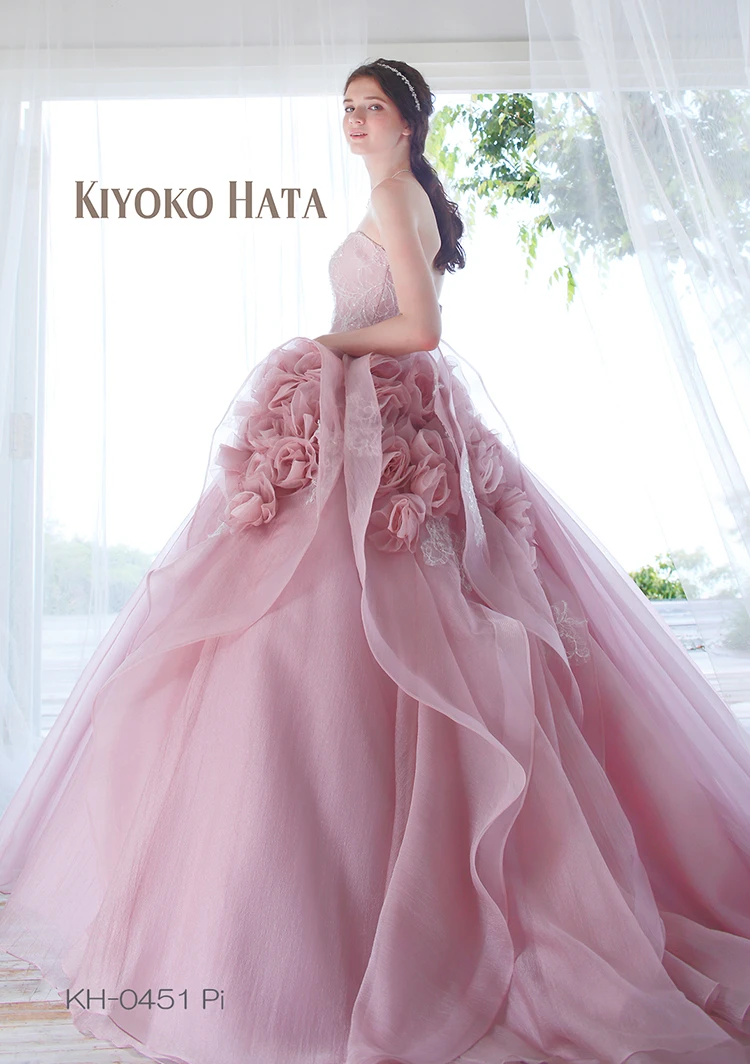 KH-0451 Pi｜KIYOKO HATA(キヨコハタ)のウェディングドレス