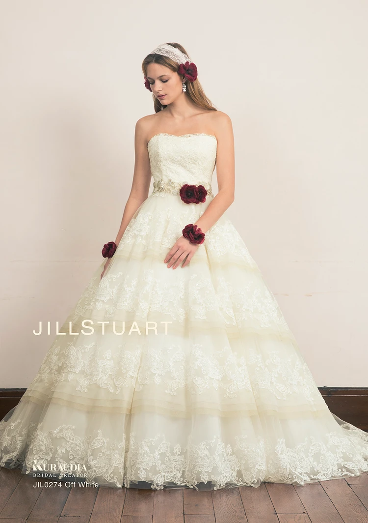 【JILL STUART】 ジルスチュアートウェディングドレス Aラインドレス JILLSTUART（ジルスチュアート） | ウエディングドレス.jp