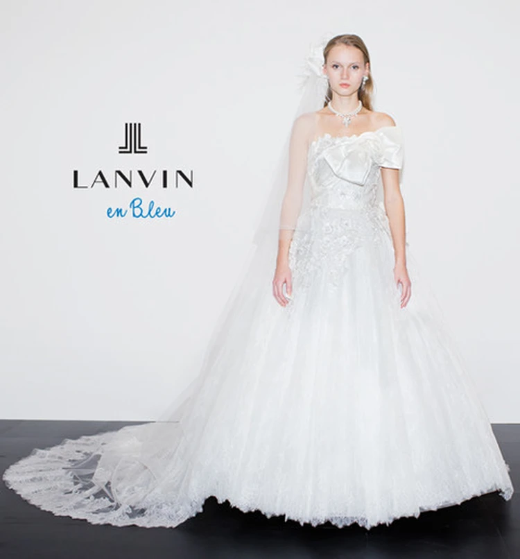 LANVIN en Bleu(ランバン オン ブルー)のウェディングドレス