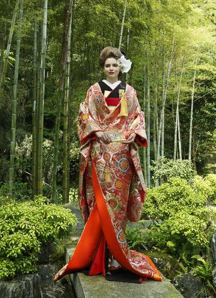 龍村美術織物 色打掛 芸術品 龍村美術織物 | ウェディングドレス