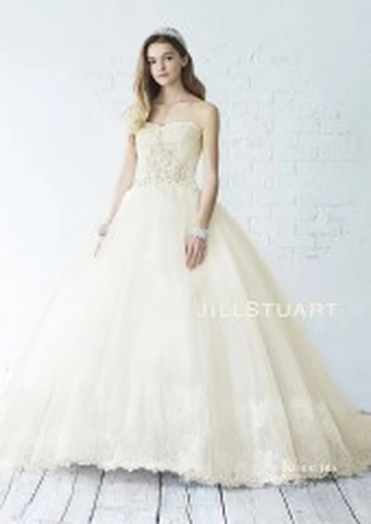 JILLSTUART ウェディングドレス　オフホワイト　ジルスチュアート JIL0220 Off White｜JILLSTUART(ジルスチュアート)のウェディングドレス