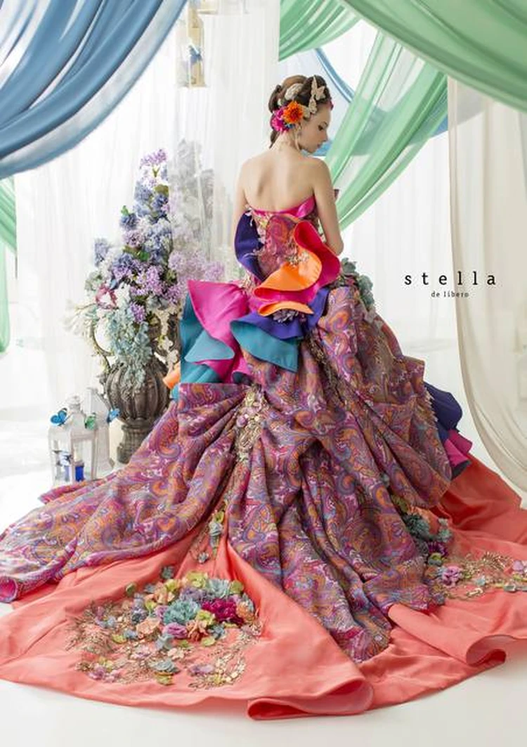 H2064｜stella de libero(ステラ デ リベロ)のウェディングドレス