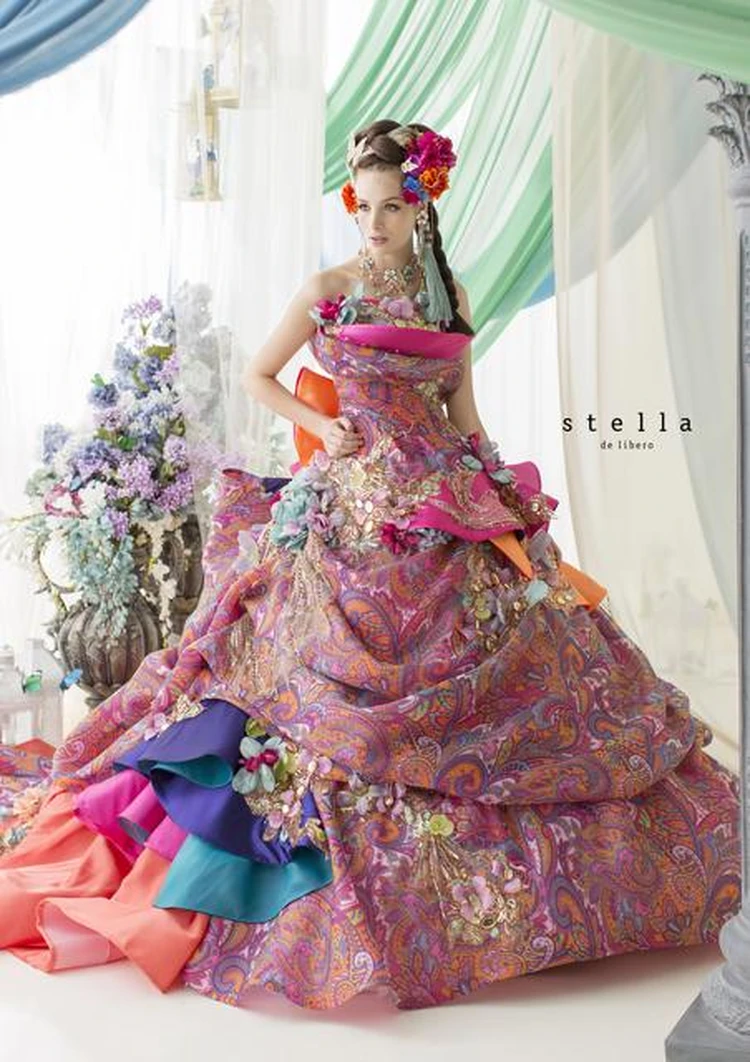 H2064｜stella de libero(ステラ デ リベロ)のウェディングドレス