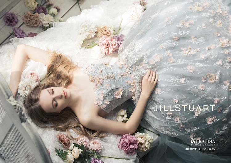 JIL0291 Blue Gray｜JILLSTUART(ジルスチュアート)のウェディングドレス
