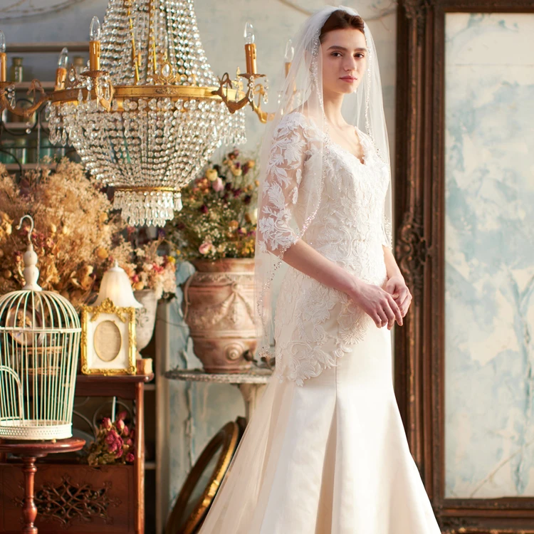 Grand Jour 新宿店オリジナル Mariee De Fleur カラーマーメイド ウェディングドレス