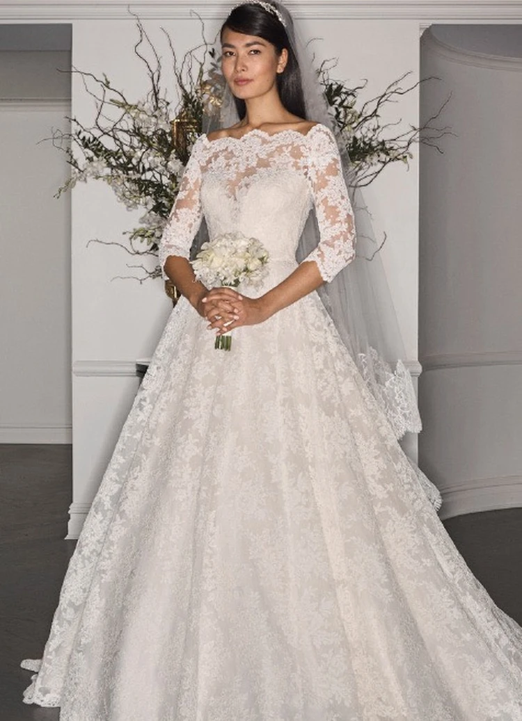 ウェディングドレス　インポートドレス/オフショルダー オフショルダー｜ウエディングドレス｜PRONOVIAS（プロノビアス