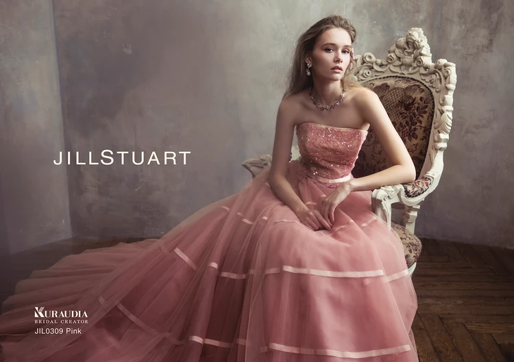 JIL0309 Pink｜JILLSTUART(ジルスチュアート)のウェディングドレス