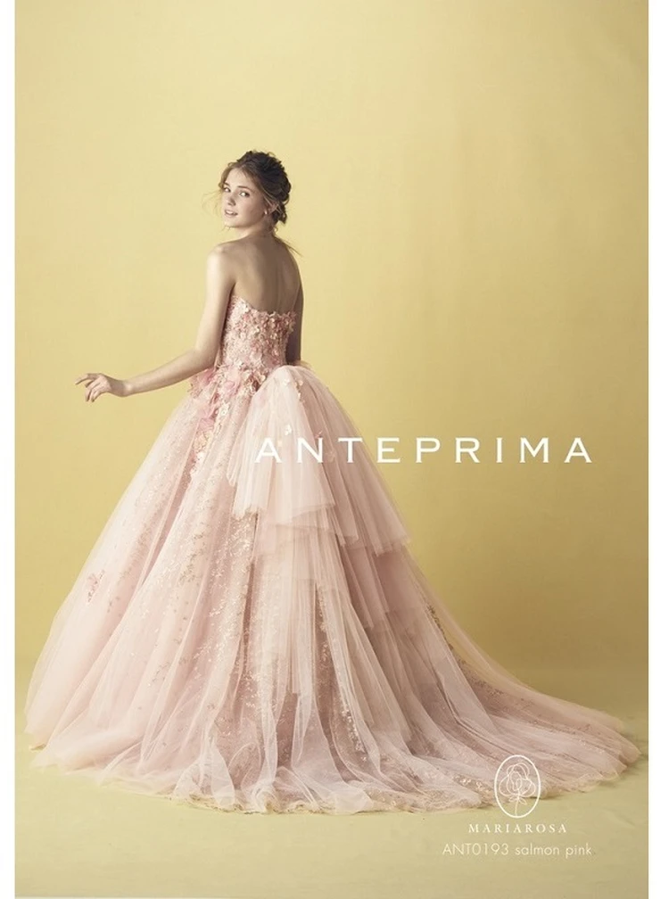 ANT0193 salmon pink｜ANTEPRIMA(アンテプリマ)のウェディングドレス