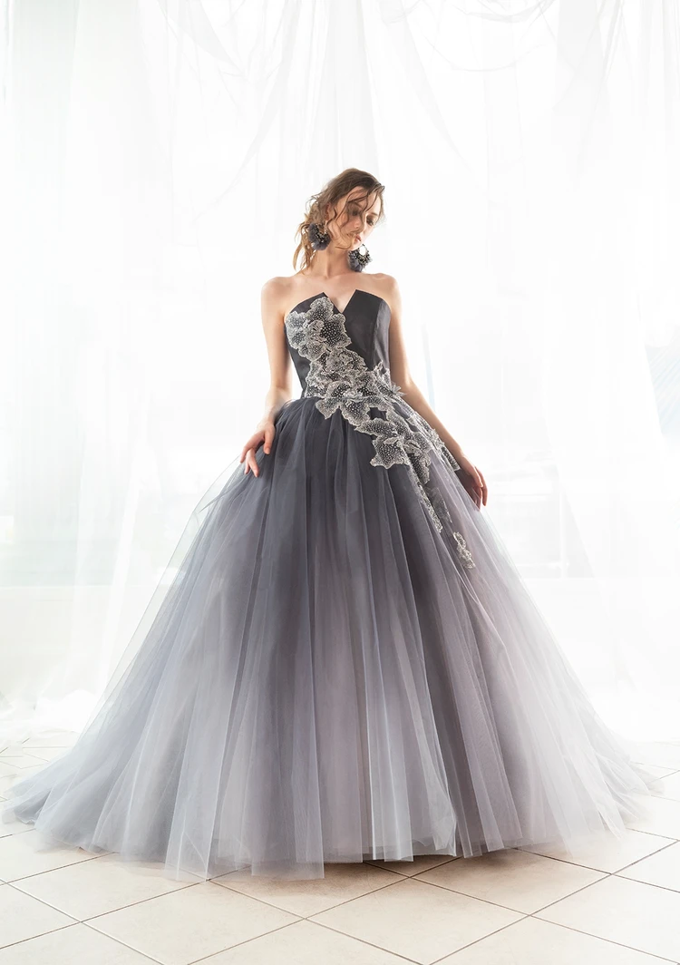 KR-0174 Gray | ウェディングドレス