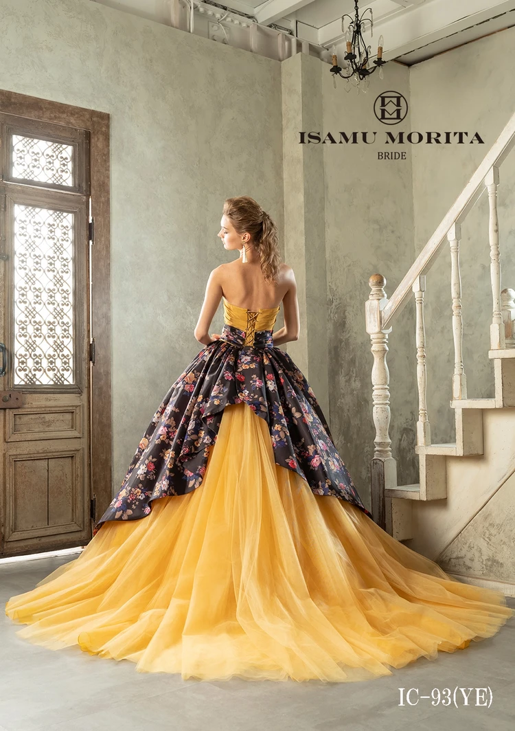 【美品】イサムモリタ ウエディングドレス Wedding Dress ウェディングドレス｜ISAMU MORITA