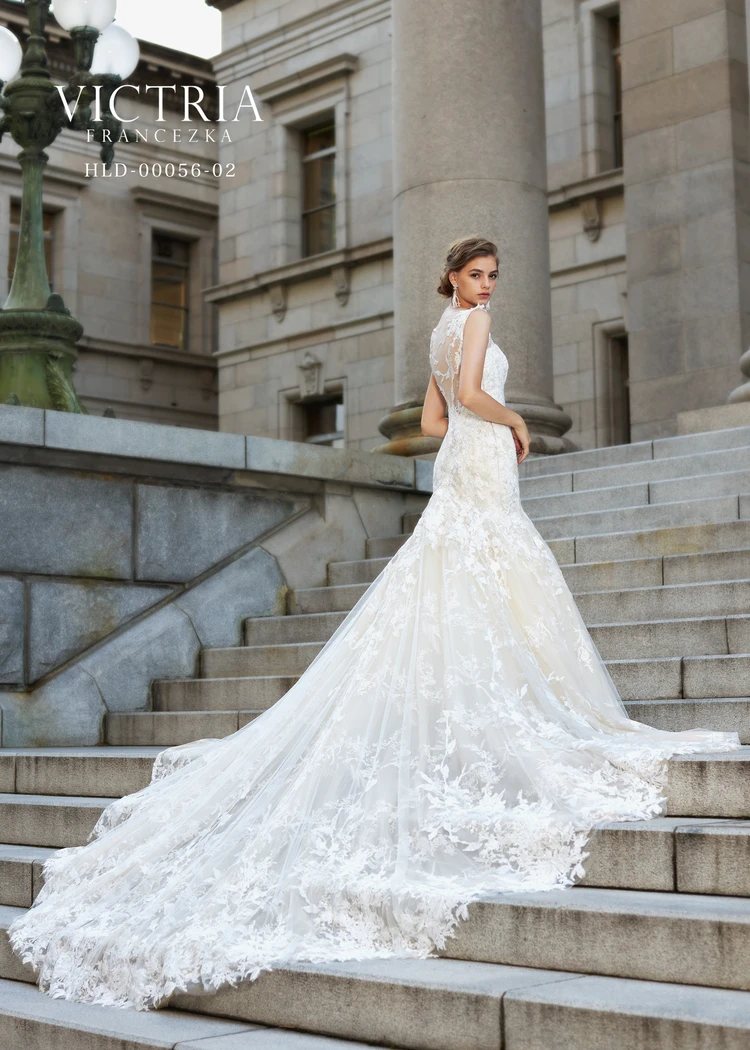 FRANCIE ウェディングドレス　3点セット VICTRIA FRANCEZKA HLD-00056｜VICTRIA FRANCEZKA(ヴィクトリア