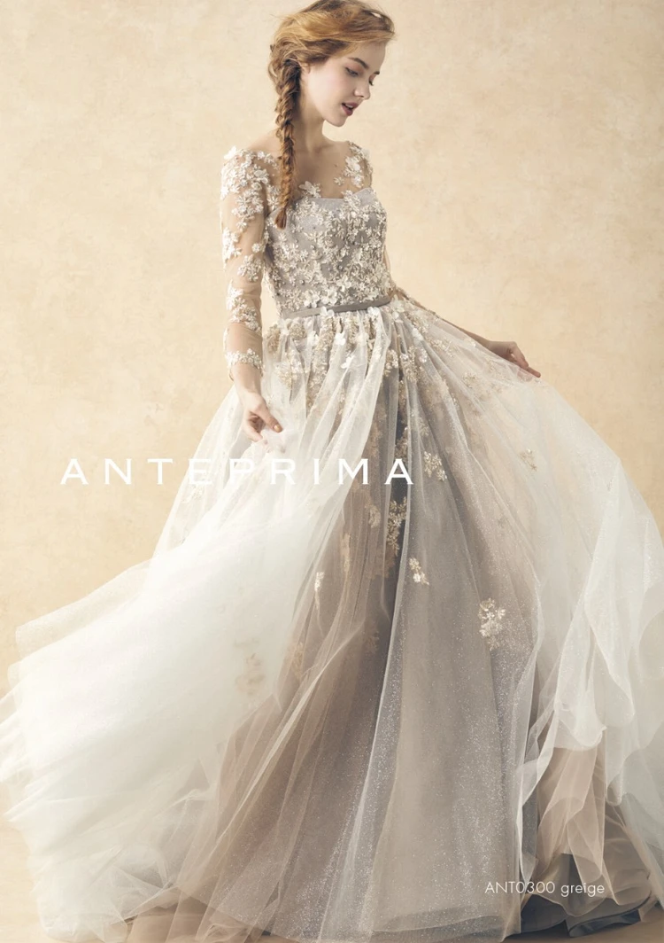 ANT0300 greige｜ANTEPRIMA(アンテプリマ)のウェディングドレス
