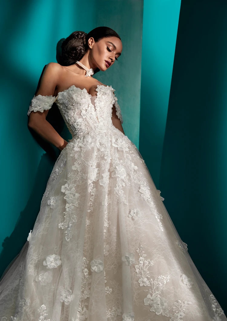 PR0004 Roland｜PRONOVIAS(プロノビアス)のウェディングドレス