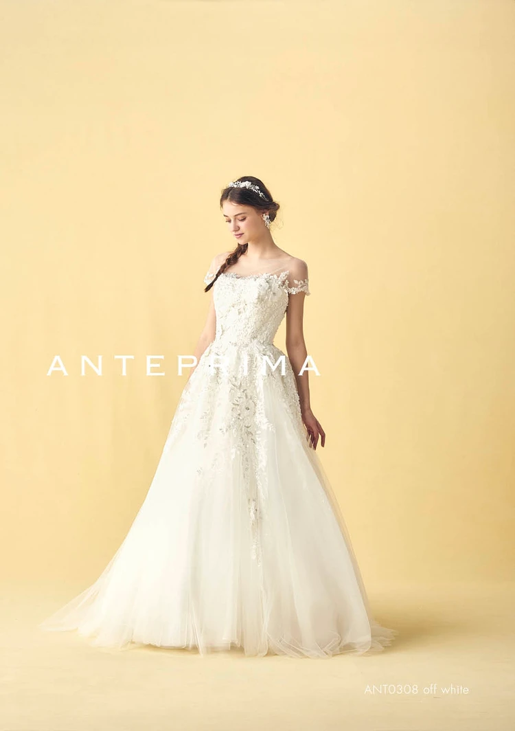 【美品】アンテプリマ ウェディングドレス 160444 | 【公式】ウェディングドレスレンタル 東京・品川「モード