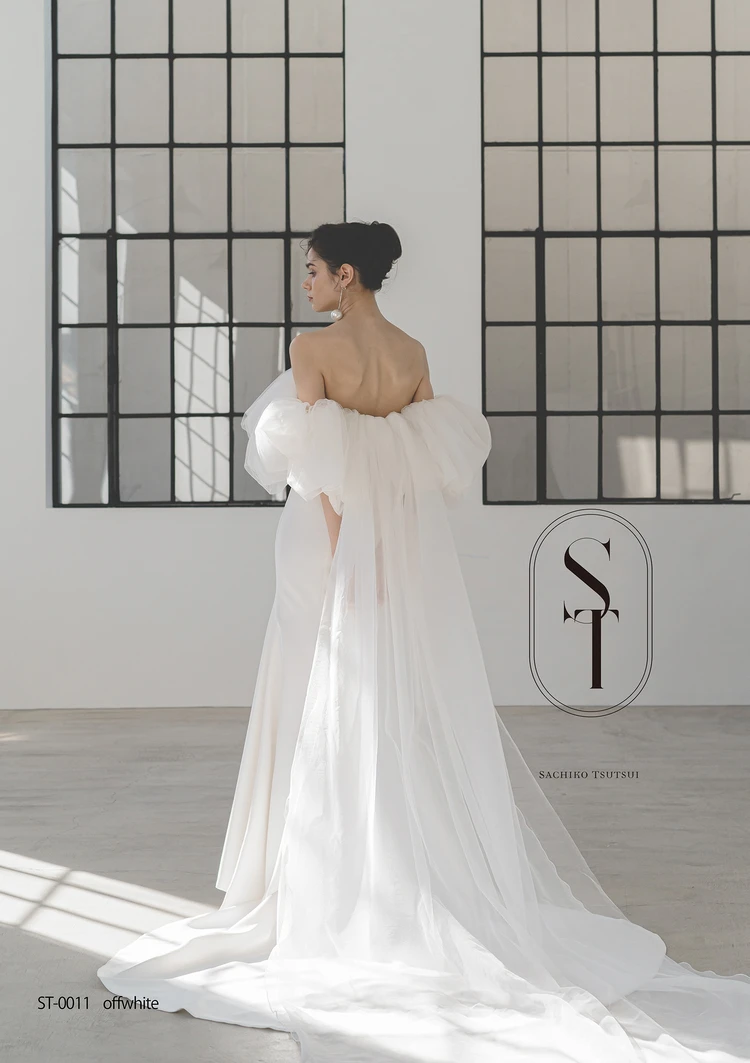 ST-0011 offwhite｜SACHIKO TSUTSUI(サチコ ツツイ)のウェディングドレス