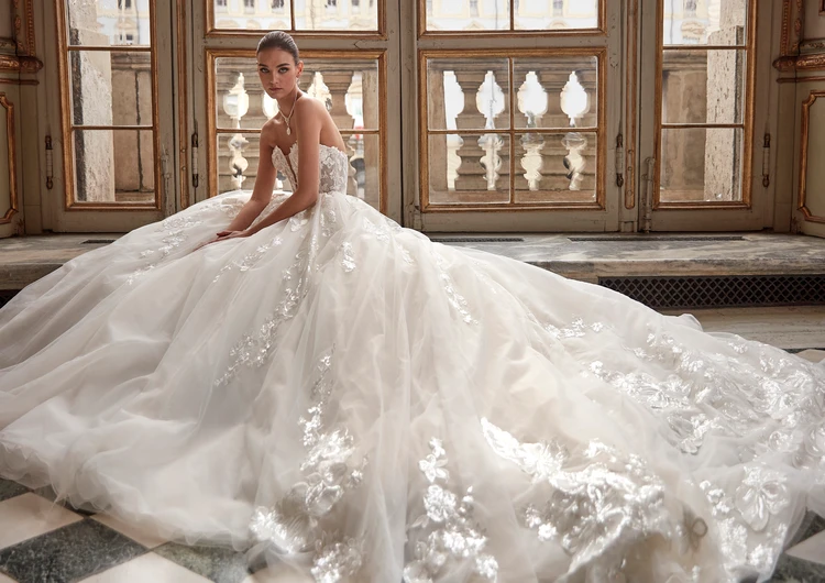 AMMOLITE｜PRONOVIAS(プロノビアス)のウェディングドレス