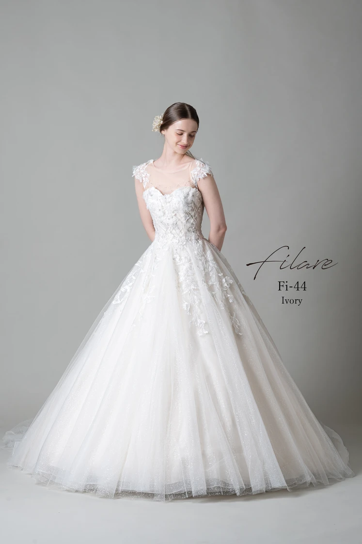 ウェディングドレス　結婚式　ドレス　フリーサイズ ウエディングドレス-44 【公式通販】