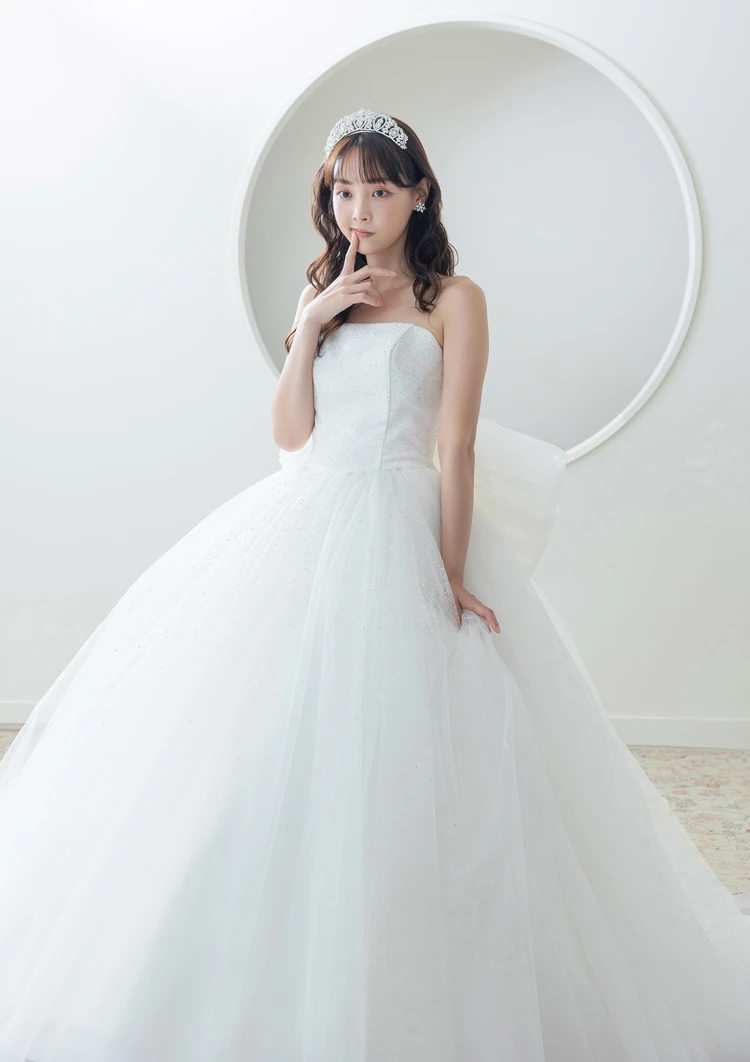 NOA0057_offwhiteリボントレーン 1枚目