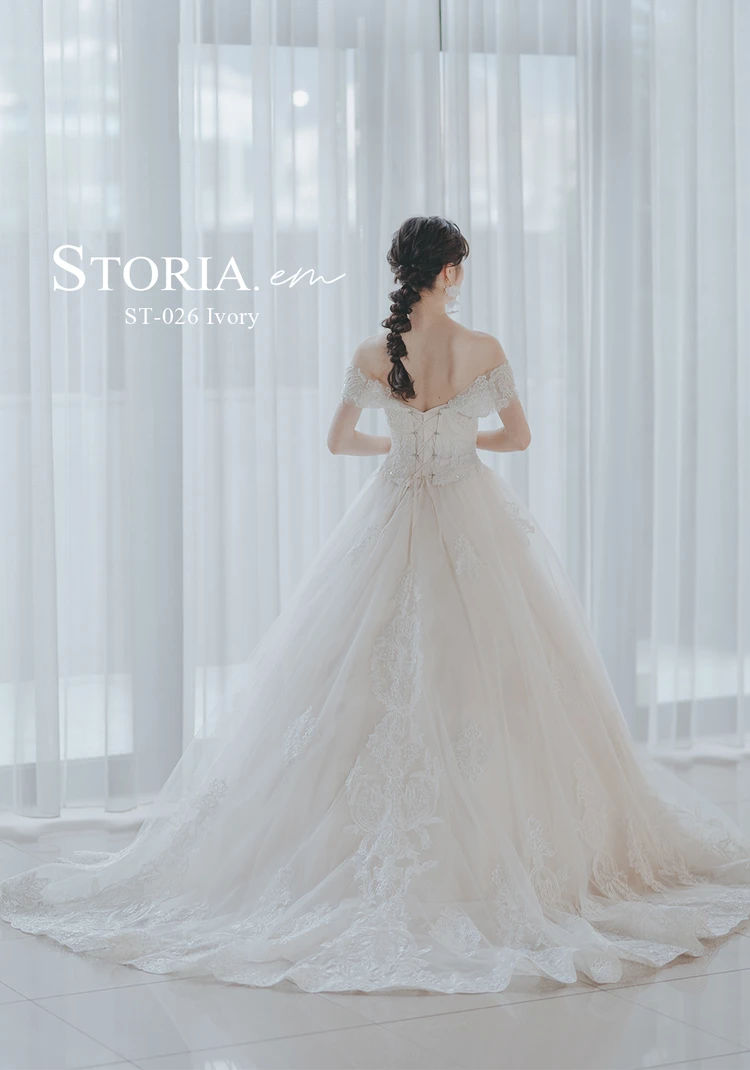 ST-026 Ivory | ウェディングドレス