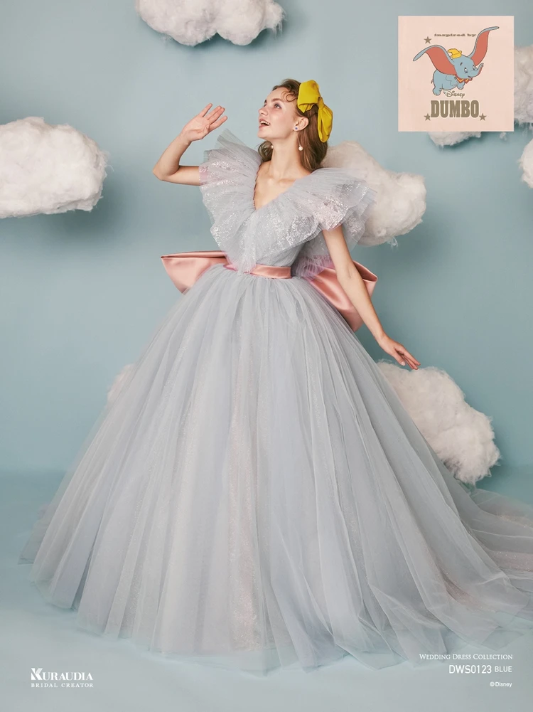Disney Wedding Dress Collection｜DWS0123 Blue (DUMBO) <カラードレス> 1枚目