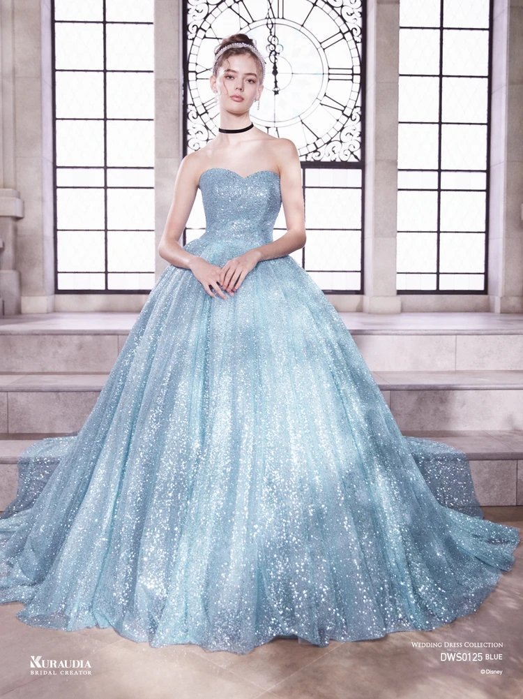 Disney Wedding Dress Collection｜DWS0125 Blue (CINDERELLA) <カラードレス> 3枚目
